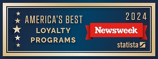 America's  Best Loyalty Program Newsweek banner
