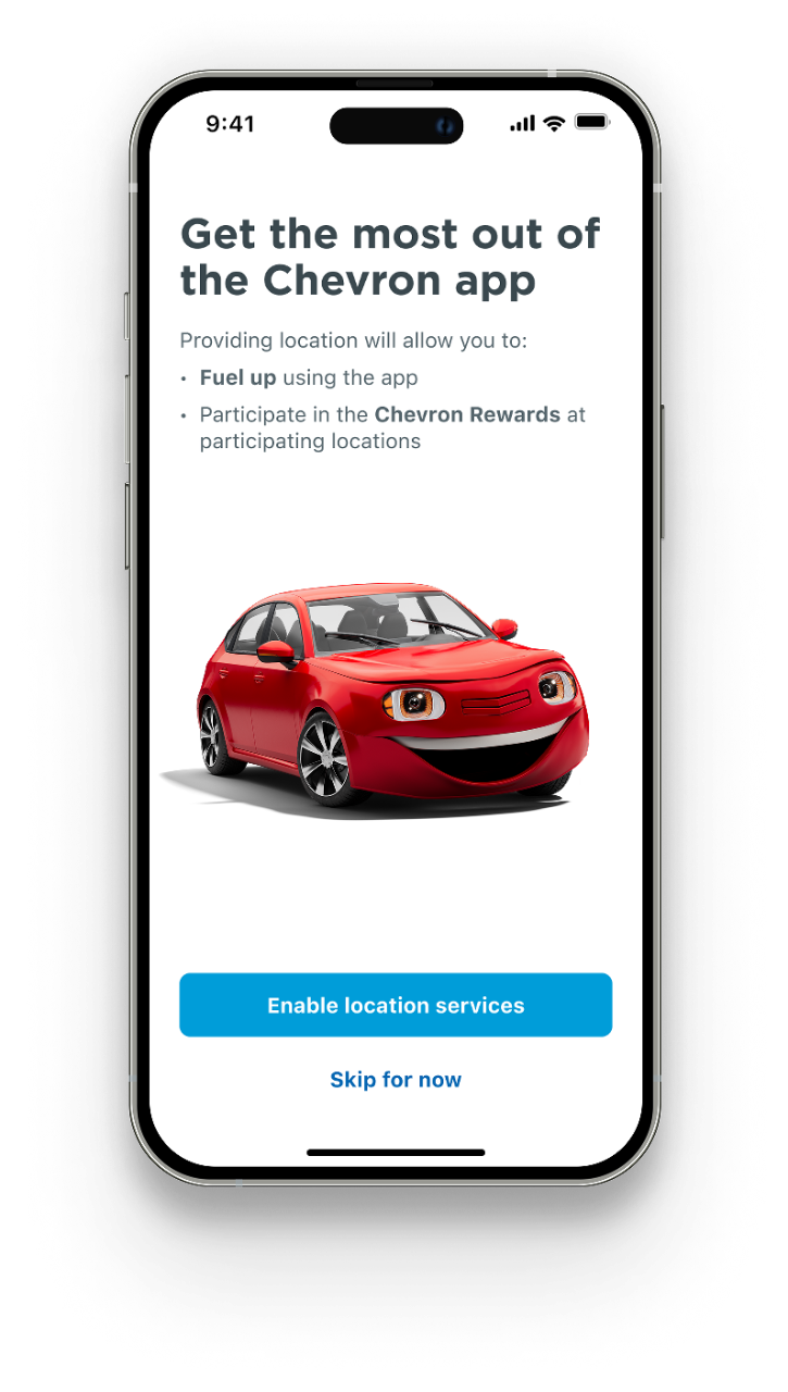  Step 2/phone screen/enable location services