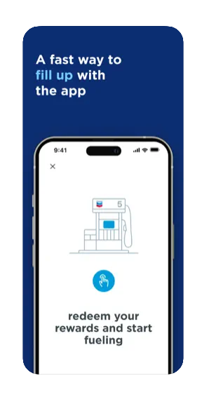 Redeem rewards and fill up