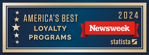 America's  Best Loyalty Program Newsweek banner